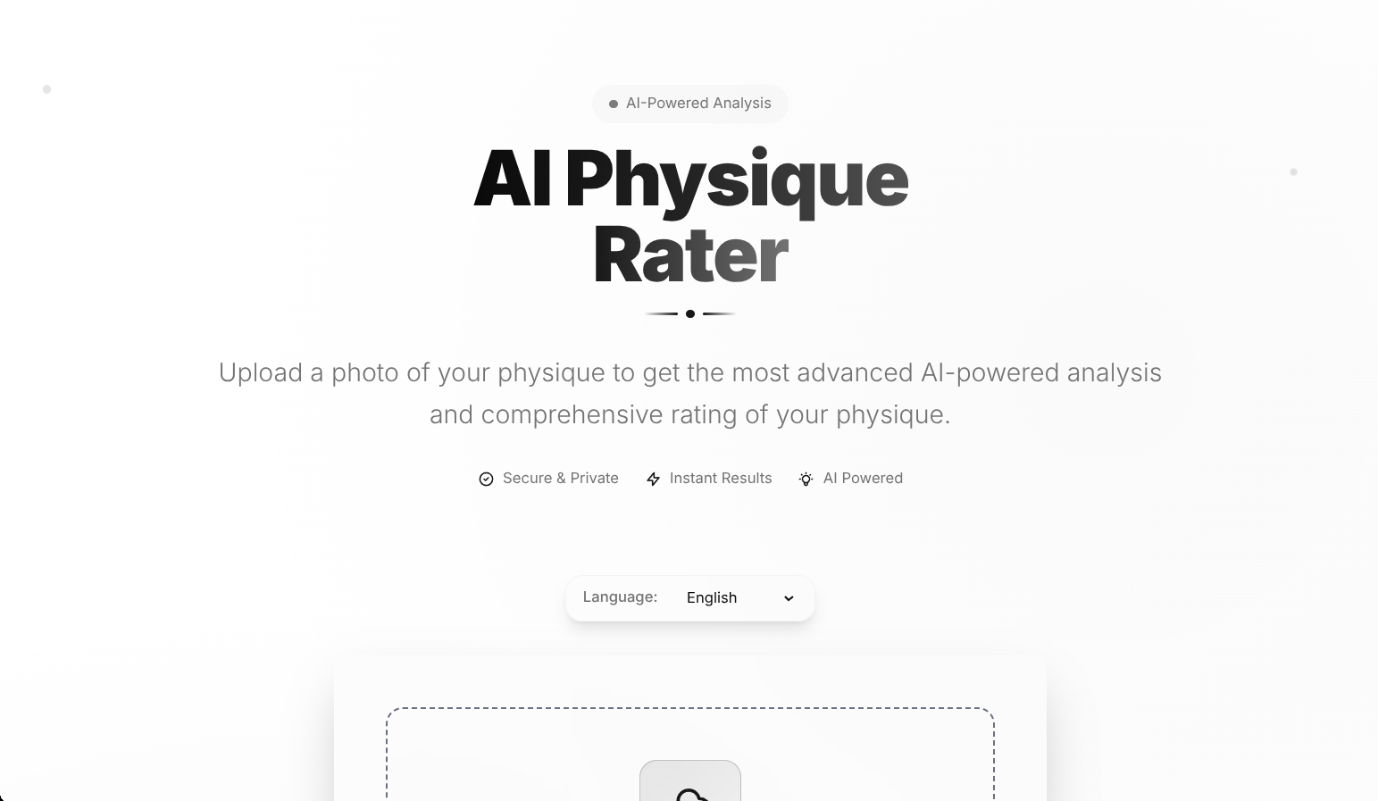 AI Physique Rater